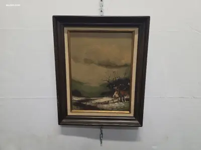 Schilderij op doek Rombauts – kavel bij Auctim, Aartselaar