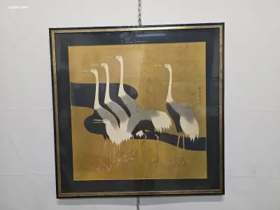 Ingelijste kunstprint – kavel bij Auctim, Aartselaar