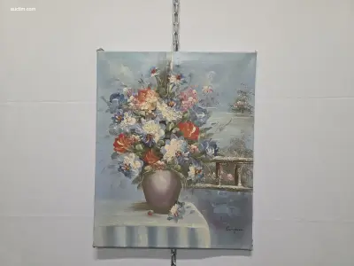 Schilderij op doek – kavel bij Auctim, Aartselaar