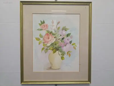 Aquarel – kavel bij Auctim, Aartselaar