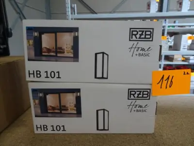 2x Wandverlichting Rzb – kavel bij Openbare Verkopen, Harelbeke
