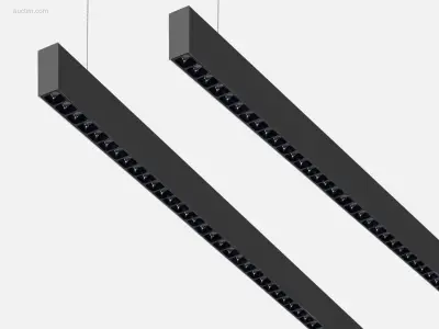 2 x B52 LED design pendel armatuur zwart – kavel bij Auctim, Free delivery within 1-3 weeks after receipt of payment