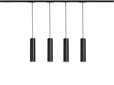 16 x GT Lago 1-fase rail pendellampen zwart – kavel bij Auctim, Free delivery within 1-3 weeks after receipt of payment