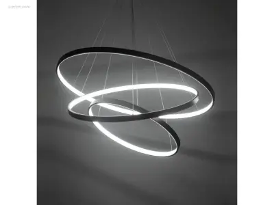 1 x Aurora 380 design armatuur zwart – kavel bij Auctim, Free delivery within 1-3 weeks after receipt of payment