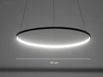 2 x Aurora 80 design armatuur zwart – kavel bij Auctim, Free delivery within 1-3 weeks after receipt of payment