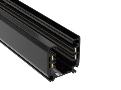 12 x 3-fase Spanningsrail 200 cm zwart – kavel bij Auctim, Free delivery within 1-3 weeks after receipt of payment