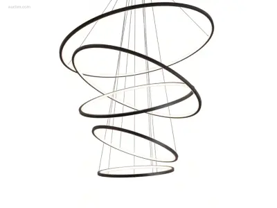2 x Aurora 512 design armatuur zwart – kavel bij Auctim, Free delivery within 1-3 weeks after receipt of payment