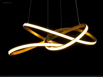1 x Serenity 360 design armatuur goud glans – kavel bij Auctim, Free delivery within 1-3 weeks after receipt of payment