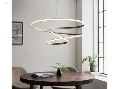 1 x Kyoto 360 design armatuur Satijn – kavel bij Auctim, Free delivery within 1-3 weeks after receipt of payment