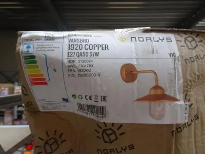 Wandlamp Morlys – kavel bij Openbare Verkopen, Harelbeke