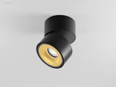 12 x Gio 1.0 kantelbare design spot zwart/goud – kavel bij Auctim, Free delivery within 1-3 weeks after receipt of payment