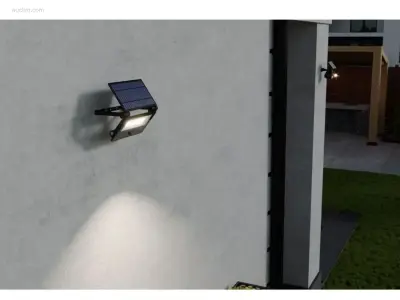 8 x GT Lumino Solar breedstraler met bewegings – kavel bij Auctim, Free delivery within 1-3 weeks after receipt of payment