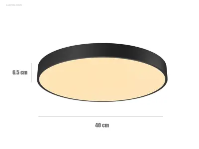 4 x GT Ato Plafond LED lamp zwart – kavel bij Auctim, Free delivery within 1-3 weeks after receipt of payment