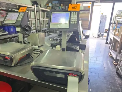 Digitale weegschaal Avery Berkel XTS400 – kavel bij Auctim, Yves-Gomezée