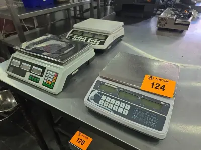 (3x) Diverse digitale weegschalen baxtrans – kavel bij Auctim, Yves-Gomezée