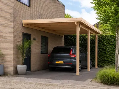 Carport 500 x 300 x 270 cm – kavel bij Auctim, Hamont-Achel