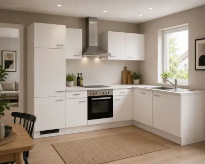 Design hoek keuken met apparatuur – kavel bij Auctim, AG SOMEREN - Koper ontvangt een mail na betaling met de nodige info om een afspr
