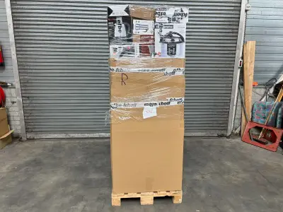 Pallet Retourgoederen – kavel bij Auctim, AG SOMEREN - Koper ontvangt een mail na betaling met de nodige info om een afspr