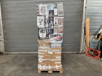 Pallet Retourgoederen – kavel bij Auctim, AG SOMEREN - Koper ontvangt een mail na betaling met de nodige info om een afspr