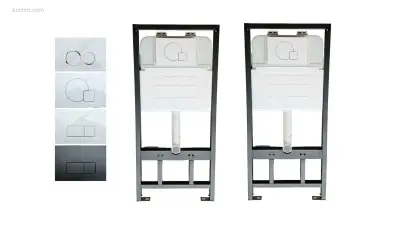 1 set Toilet inbouwreservoirs - Waterbesparend – kavel bij Auctim, Free delivery within 1-3 weeks after receipt of payment