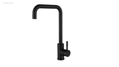 1x Keukenkraan - Mat Zwart – kavel bij Auctim, Free delivery within 1-3 weeks after receipt of payment