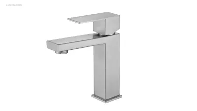 1x Wastafelkraan - RVS Geborsteld – kavel bij Auctim, Free delivery within 1-3 weeks after receipt of payment
