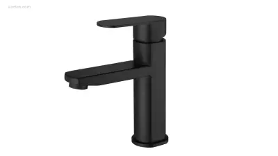 1x Wastafelkraan - Mat Zwart – kavel bij Auctim, Free delivery within 1-3 weeks after receipt of payment