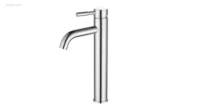 1x Wastafelkraan - RVS Geborsteld – kavel bij Auctim, Free delivery within 1-3 weeks after receipt of payment