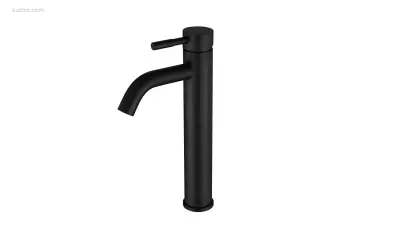 1x Wastafelkraan - Mat Zwart – kavel bij Auctim, Free delivery within 1-3 weeks after receipt of payment