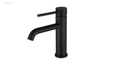 1x Wastafelkraan - Mat Zwart – kavel bij Auctim, Free delivery within 1-3 weeks after receipt of payment