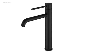 1x Wastafelkraan - Mat Zwart – kavel bij Auctim, Free delivery within 1-3 weeks after receipt of payment