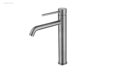 1x Wastafelkraan - RVS Geborsteld – kavel bij Auctim, Free delivery within 1-3 weeks after receipt of payment