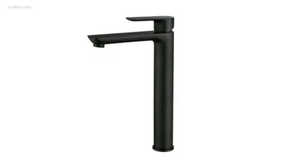1x Wastafelkraan - Mat Zwart – kavel bij Auctim, Free delivery within 1-3 weeks after receipt of payment