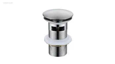 1x Afvoerplug Pop-up - Met Overloop – kavel bij Auctim, Free delivery within 1-3 weeks after receipt of payment