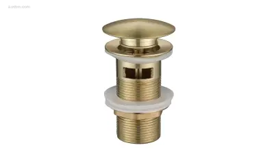 1x Afvoerplug Pop-up - Met Overloop – kavel bij Auctim, Free delivery within 1-3 weeks after receipt of payment