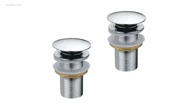 1 set Afvoerpluggen Pop-up - Zonder overloop – kavel bij Auctim, Free delivery within 1-3 weeks after receipt of payment