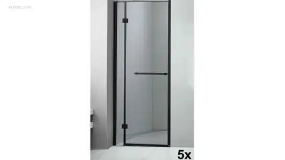 1 partij Douchedeuren - 90x190cm - Getint Glas – kavel bij Auctim, Free delivery within 1-3 weeks after receipt of payment