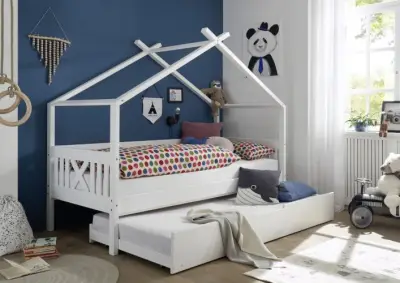 Bedhuisje Leona 90x200 - wit – kavel bij Openbare Verkopen, Beveren-Leie