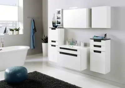 Spiegelkast Siena 80cm – kavel bij Openbare Verkopen, Beveren-Leie