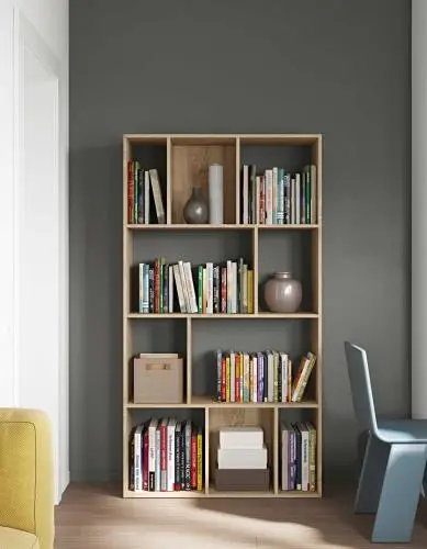 Boekenkast Calgary - eik – kavel bij Openbare Verkopen, Beveren-Leie