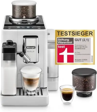 De'Longhi Rivelia Volautomatische koffiemachine – kavel bij Openbare Verkopen, Brugge