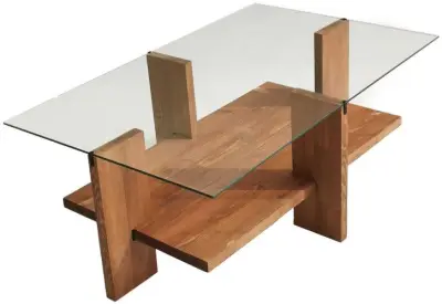 Babylon Salontafel | GEHARD GLAS | Houten – kavel bij Openbare Verkopen, Beveren-Leie