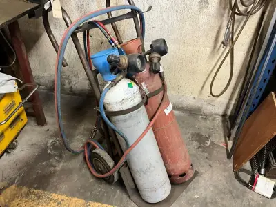 Oxy-acetylene Welding Kit – kavel bij Dome Auctions, Kingersheim