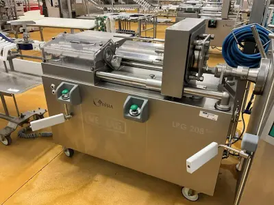 2012 VEMAG LPG 208 Servo Sausage Strapping Machine – kavel bij Dome Auctions, Kingersheim