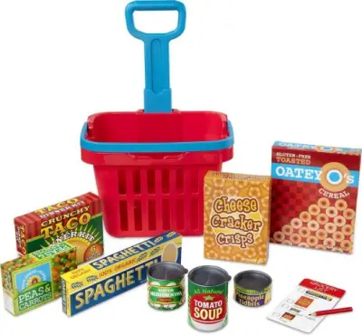 Melissa & Doug speelset met boodschappenmandje – kavel bij Openbare Verkopen, Brugge