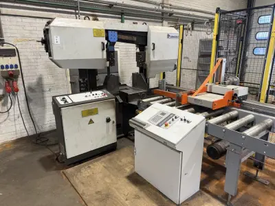 2002 Danobat CPS 440 i bandzaagmachine met automatisch aanslagsysteem – kavel bij Dome Auctions, Rotterdam