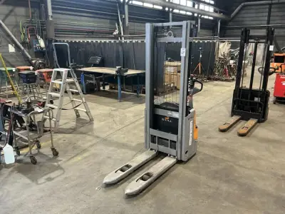2022 Still EXV 10 Elektrische stapelaar – kavel bij Dome Auctions, Rotterdam