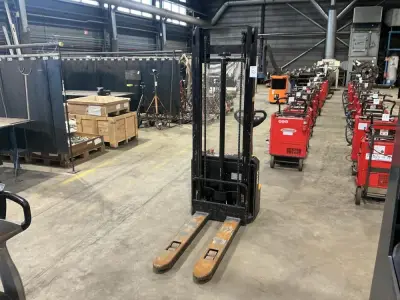 2021 Hanccha CDD12 Elektrische stapelaar – kavel bij Dome Auctions, Rotterdam