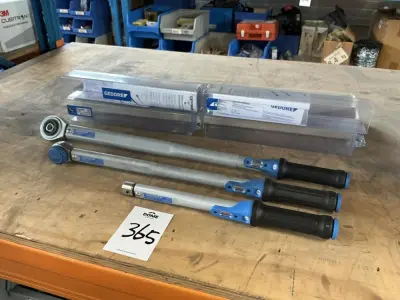 Gedore Torcofix-K Momentsleutel (3x) – kavel bij Dome Auctions, Rotterdam