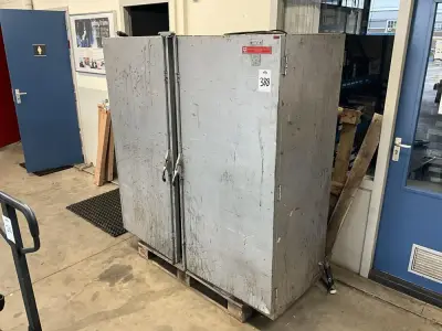 lasdraad & electrodes droogkast (met inhoud) – kavel bij Dome Auctions, Rotterdam